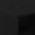 vidaXL Coffee Table Black Oak 90x50x36,5 cm Engineered Wood