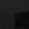 vidaXL Coffee Table Black Oak 90x50x36,5 cm Engineered Wood
