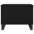 vidaXL Coffee Table Lift Top Black Oak 60x44,5x45 cm Engineered Wood