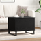 vidaXL Coffee Table Lift Top Black Oak 60x44,5x45 cm Engineered Wood