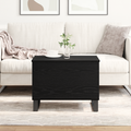 vidaXL Coffee Table Lift Top Black Oak 60x44,5x45 cm Engineered Wood