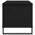 vidaXL Coffee Table Black Oak 90x44.5x45 cm Engineered Wood