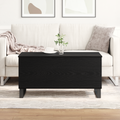 vidaXL Coffee Table Black Oak 90x44.5x45 cm Engineered Wood