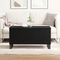 vidaXL Coffee Table Black Oak 90x44.5x45 cm Engineered Wood