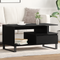 vidaXL Coffee Table Black Oak 90x49x45 cm Engineered Wood