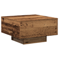 vidaXL Coffee Table, Old Wood, 55x55x31 cm, Engineered Wood