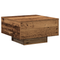 vidaXL Coffee Table, Old Wood, 55x55x31 cm, Engineered Wood