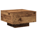 vidaXL Coffee Table, Old Wood, 55x55x31 cm, Engineered Wood
