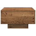 vidaXL Coffee Table, Old Wood, 55x55x31 cm, Engineered Wood