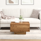 vidaXL Coffee Table, Old Wood, 55x55x31 cm, Engineered Wood