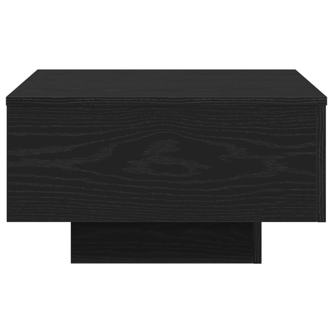 vidaXL Black Oak Coffee Table 55x55x31 cm Made from Engineered Wood