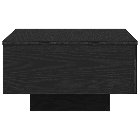 vidaXL Black Oak Coffee Table 55x55x31 cm Made from Engineered Wood
