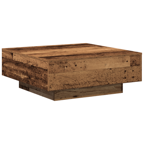 vidaXL Coffee Table - Old Wood - 80x80x31 cm - Engineered Wood