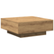 vidaXL Coffee Table Artisan Oak 80x80x31 cm Engineered Wood