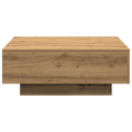 vidaXL Coffee Table Artisan Oak 80x80x31 cm Engineered Wood
