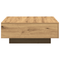 vidaXL Coffee Table Artisan Oak 80x80x31 cm Engineered Wood