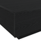 vidaXL Coffee Table with LED Lights Black Oak 80x80x31 cm