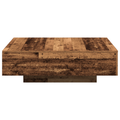 vidaXL Coffee Table - Old Wood, 100x100x31 cm, Made from Engineered Wood