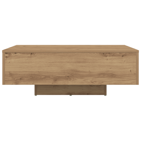 vidaXL Coffee Table with LED Lights Artisan Oak 85x55x31 cm
