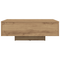 vidaXL Coffee Table with LED Lights Artisan Oak 85x55x31 cm