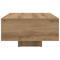 vidaXL Coffee Table with LED Lights Artisan Oak 85x55x31 cm