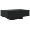vidaXL Coffee Table with LED Lights Black Oak 85x55x31 cm