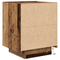 vidaXL Bedside Cabinet with LED Lights Old Wood 45x40x55 cm
