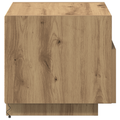 vidaXL Bedside Cabinets with LED Lights 2 pcs Artisan Oak 40x39x37 cm