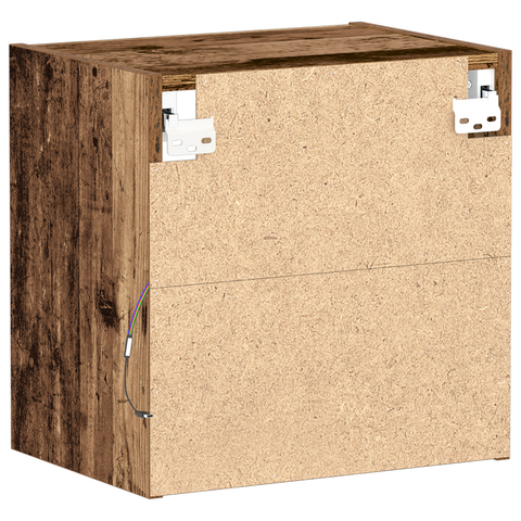 vidaXL Floating Shelf Old Wood 40x28,5x40 cm Engineered Wood