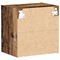 vidaXL Floating Shelf Old Wood 40x28,5x40 cm Engineered Wood