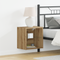 vidaXL Floating Shelf Artisan Oak 40x28,5x40 cm Engineered Wood