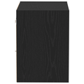 vidaXL Floating Shelf Black Oak 40x28,5x40 cm Engineered Wood