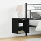 vidaXL Floating Shelf Black Oak 40x28,5x40 cm Engineered Wood