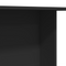vidaXL Dining Table Black 100x60x75 cm Engineered Wood