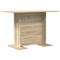 vidaXL Dining Table Sonoma Oak 110x60x75 cm Engineered Wood