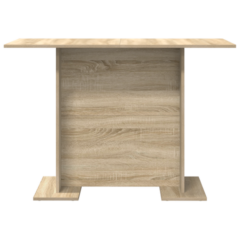 vidaXL Dining Table Sonoma Oak 110x60x75 cm Engineered Wood