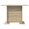vidaXL Dining Table Sonoma Oak 110x60x75 cm Engineered Wood