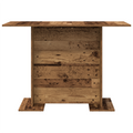 vidaXL Dining Table Old Wood 110x60x75 cm Engineered Wood