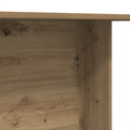 vidaXL Dining Table Artisan Oak 110x60x75 cm Engineered Wood