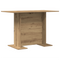 vidaXL Dining Table Artisan Oak 110x60x75 cm Engineered Wood
