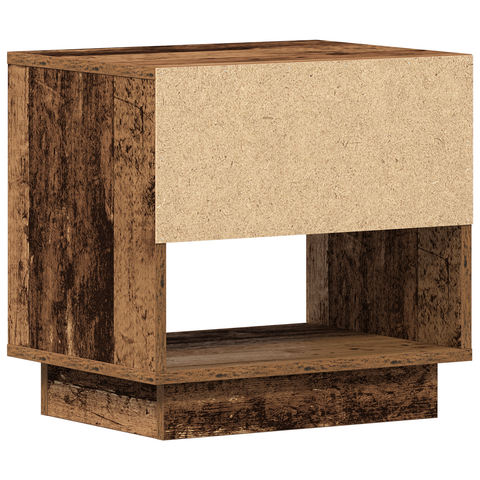 vidaXL Bedside Cabinet Old Wood 45x34x44 cm Engineered Wood