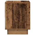 vidaXL Bedside Cabinet 2 pcs Old Wood 45x34x45 cm Engineered Wood