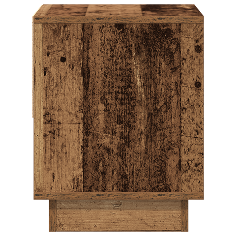 vidaXL Bedside Cabinet 2 pcs Old Wood 45x34x45 cm Engineered Wood