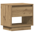 vidaXL Bedside Cabinet Artisan Oak 45x34x46 cm Engineered Wood