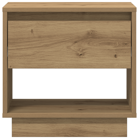 vidaXL Bedside Cabinet Artisan Oak 45x34x46 cm Engineered Wood
