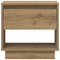 vidaXL Bedside Cabinet Artisan Oak 45x34x46 cm Engineered Wood