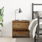 vidaXL Bedside Cabinet Old Wood 45x34x44.5 cm Engineered Wood