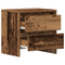 vidaXL Bedside Cabinet 2 pcs Old Wood 45x34x44,5 cm Engineered Wood