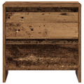 vidaXL Bedside Cabinet 2 pcs Old Wood 45x34x44,5 cm Engineered Wood