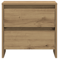 vidaXL Bedside Cabinet Artisan Oak 45x34x44,5 cm Engineered Wood